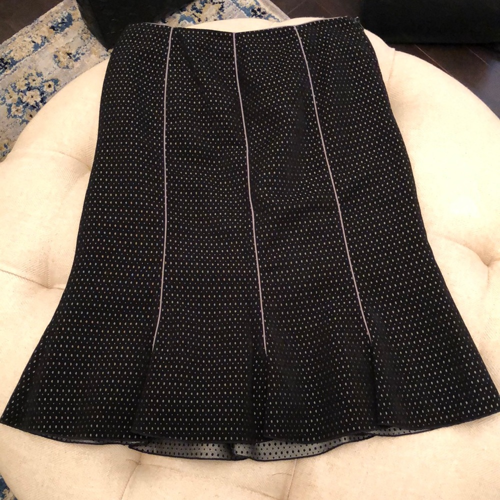 Dotted Trumpet Skirt